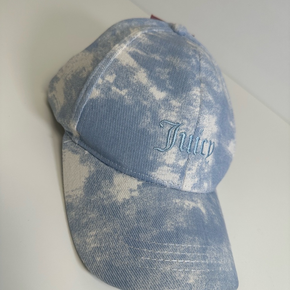 Juicy Couture Blue Tie-Dye Cap